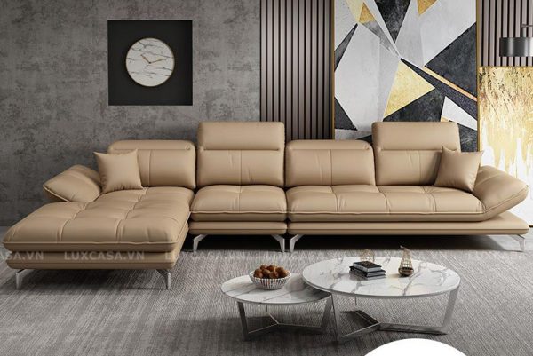 Ghế sofa bọc da Lino